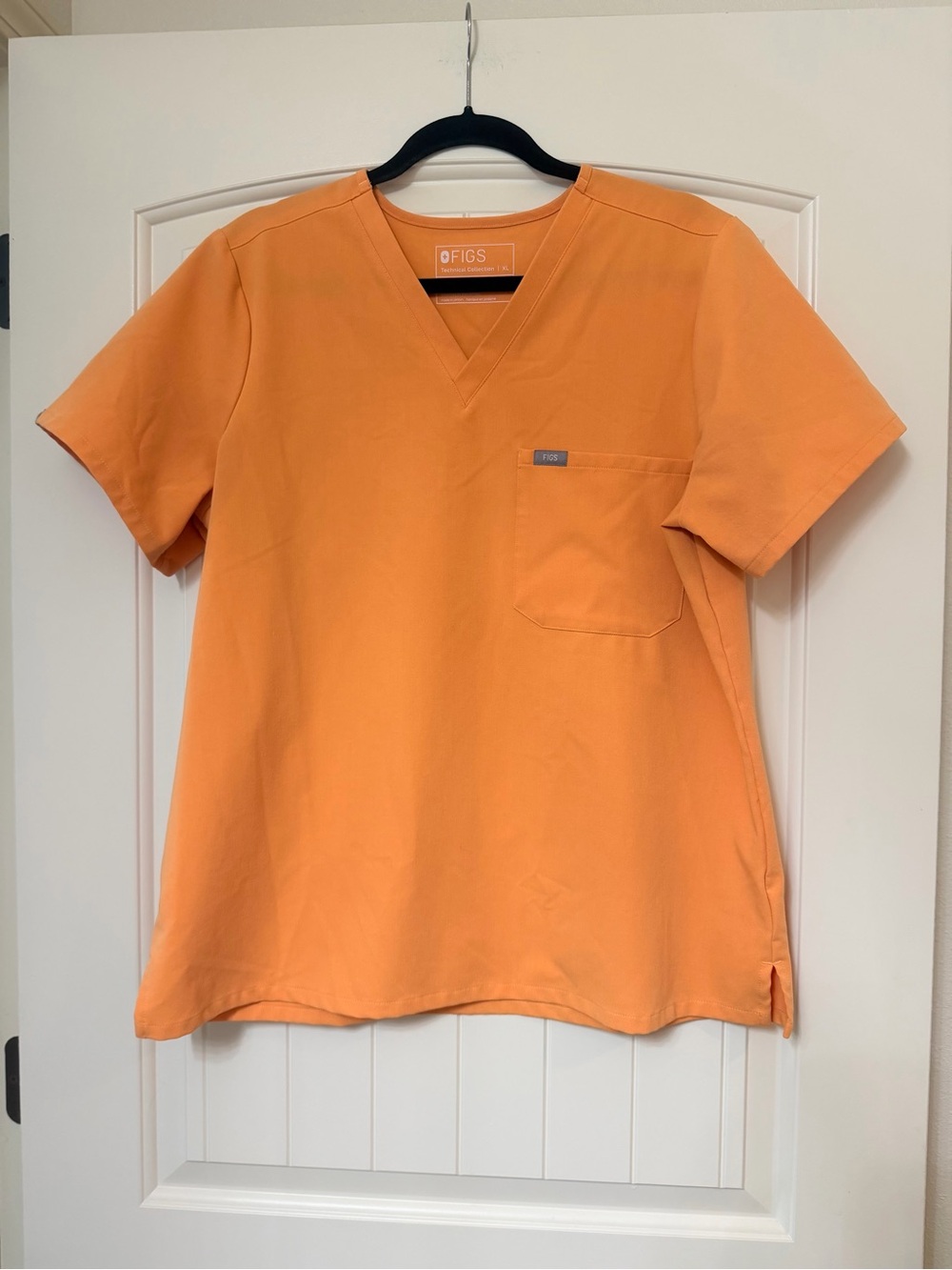 FIGS CATARINA Scrub top color orange size, Extra large